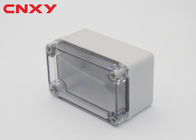 Маленькая коробка АБС пластиковая с распределительной коробкой 110*80*70 распределительной коробки прозрачной крышки ПК водоустойчивой на открытом воздухе электрической мм